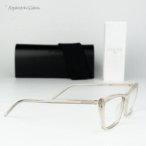 Saint Laurent Women Eyeglasses Beige Cat Eye SL737 MICA THIN OPT 004 BRAND NEW